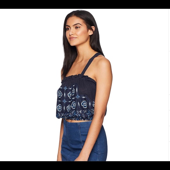 Free People Love Life bubble top size medium - Picture 2 of 7